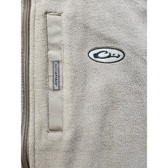 Drake Magnattach Waterfowl Olice Full Zip Fleece Hunting Vest Men's Medium - Picture 3 of 6
